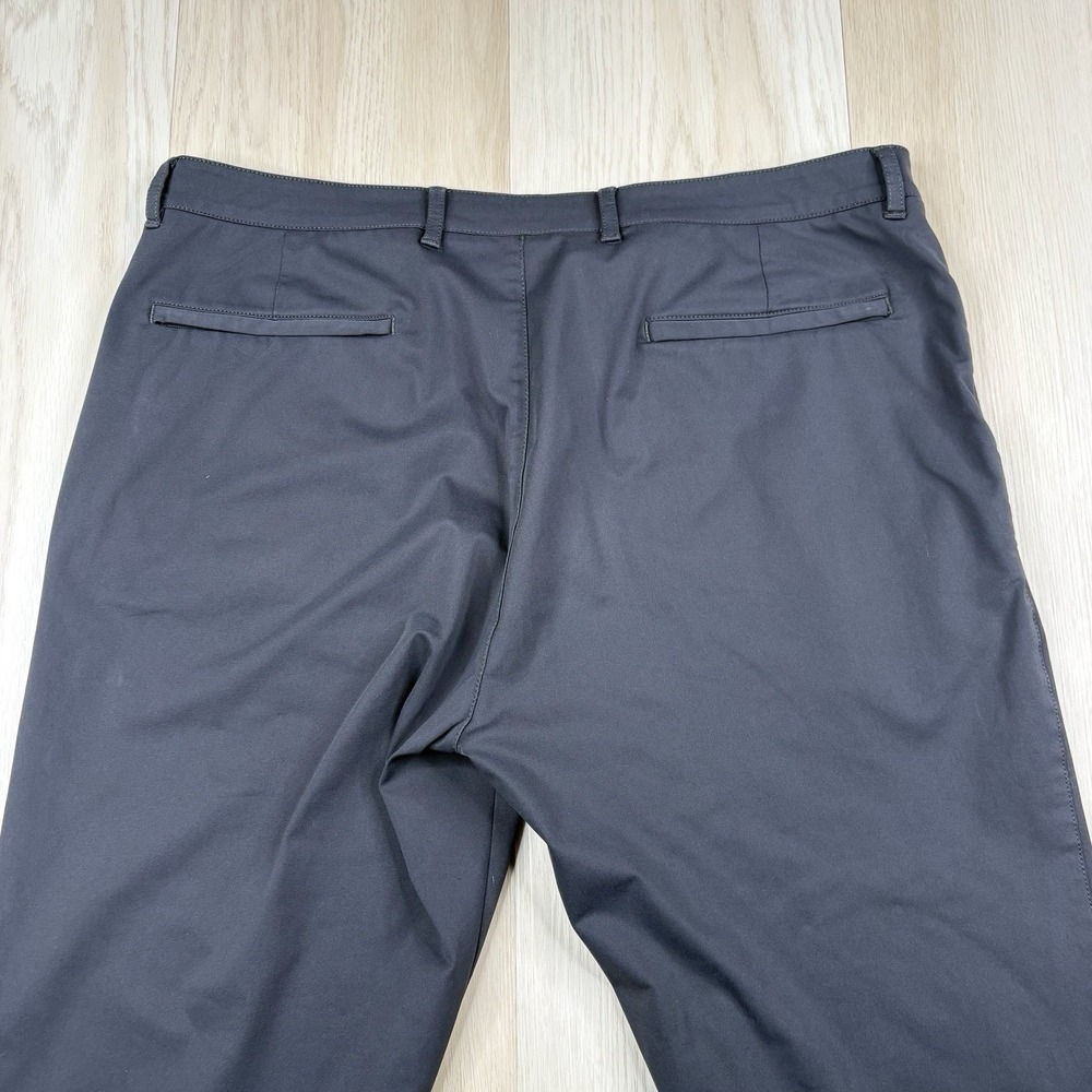 Twillory Tailored Fit Stretch Performance Casual Pants Gray Mens Size 38x30 - Picture 12 of 12